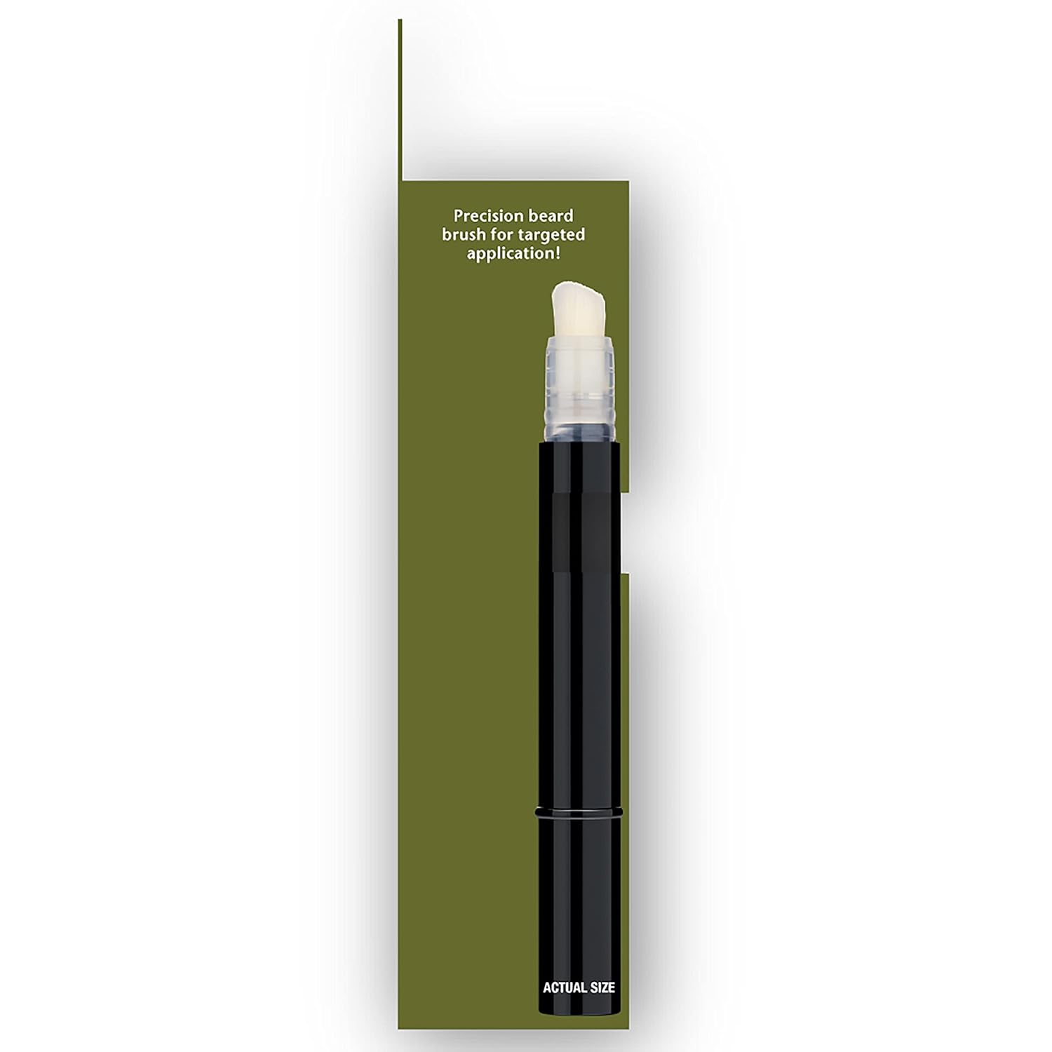 SoftSheen-Carson Magic Grooming Beard Filler Pencil Brush for Men, Waterproof, Fill in Patchy Beard & Cover Greys, Natural Black Shade, Black, 0.05 Fl Oz : Beauty & Personal Care