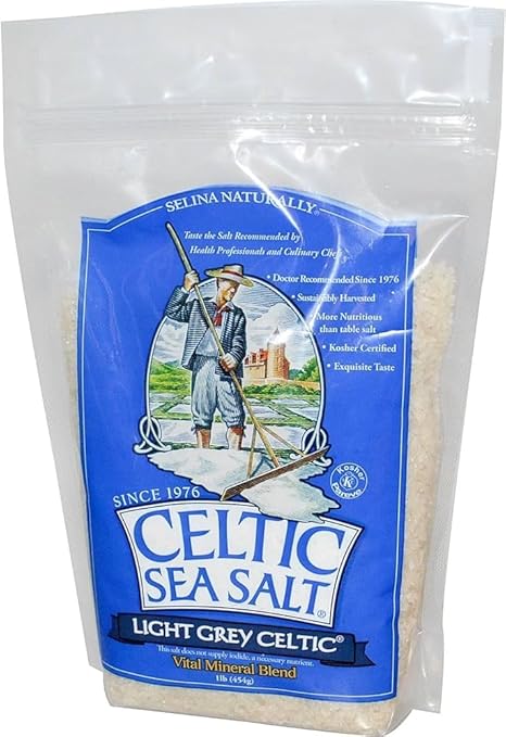 Celtic Sea Salt Lt Grey Pouc, 1 Lb