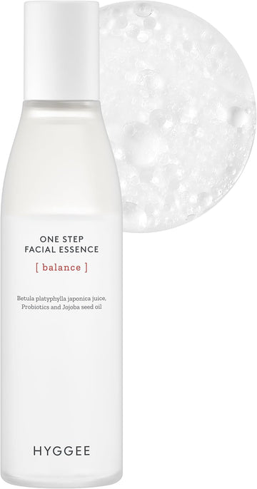 Onestep Facial Essence - Bi-Phase Hydrating Korean Toner With Birch Sap And Probiotics - Water And Oil Essence, 3.9 Fl.Oz