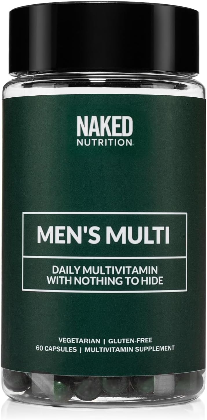 Mens Multi  Daily Multivitamin For Men  A, C, E, Selenium, Zinc, Fruit And Super Green Extracts And More To Boost Immune Support  Gluten-Free And Vegetarian Daily Vitamins  60 Capsules