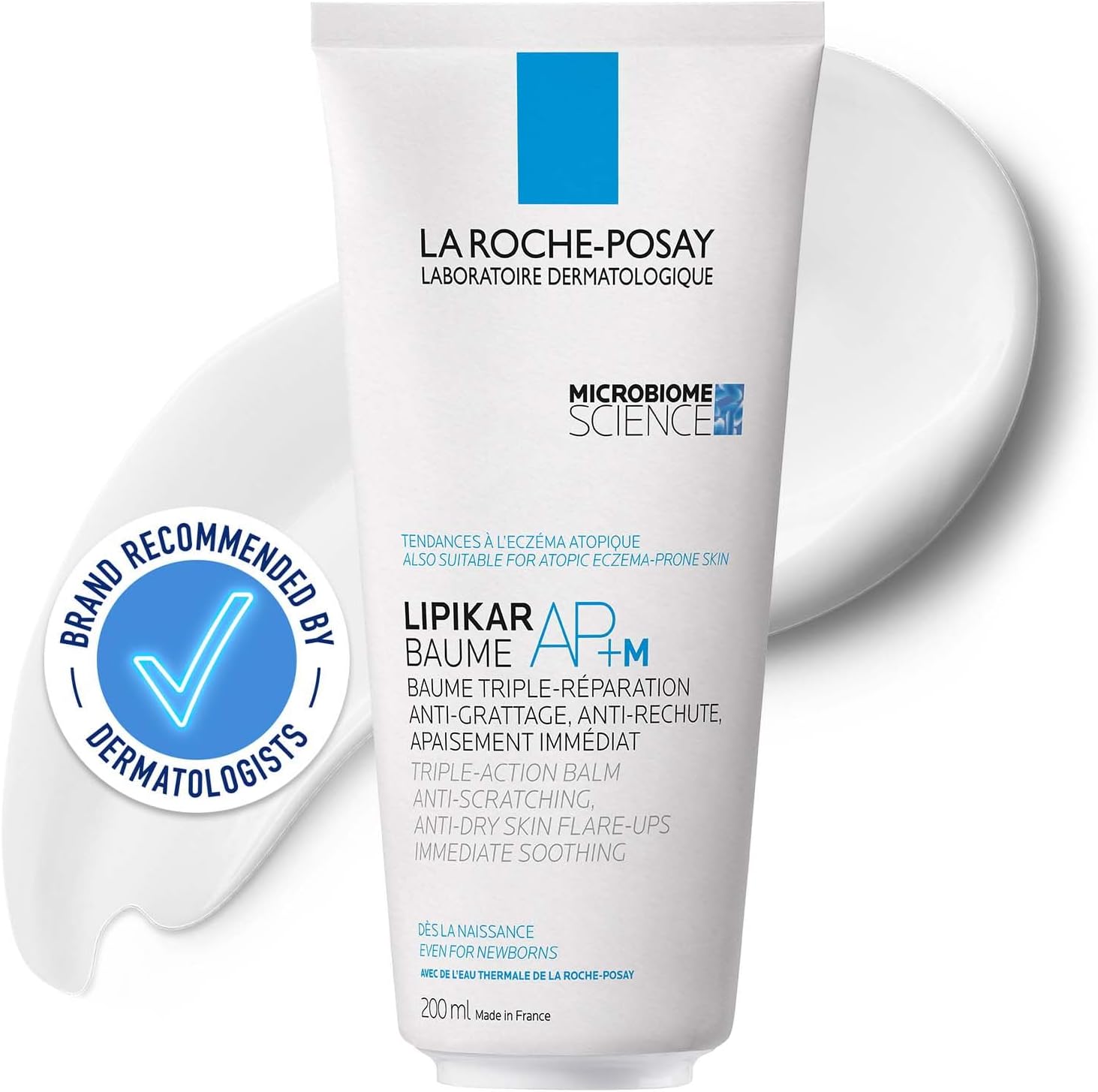 La Roche-Posay Lipikar Baume AP+M Moisturiser For Dry Skin 200ml : Amazon.co.uk: Beauty