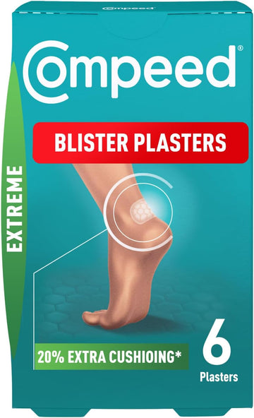Compeed Bunion Plasters, 5 Hydrocolloid Plasters, Foot Treatment, Effective Protection Against Pressure And Rubbing, Dimensions: 4.7 Cm X6.8 Cm (Pack Of 2)