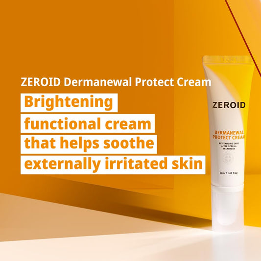 Zeroid Dermanewal Protect Cream Revitalizing Care After Special Treatment (50 Ml)