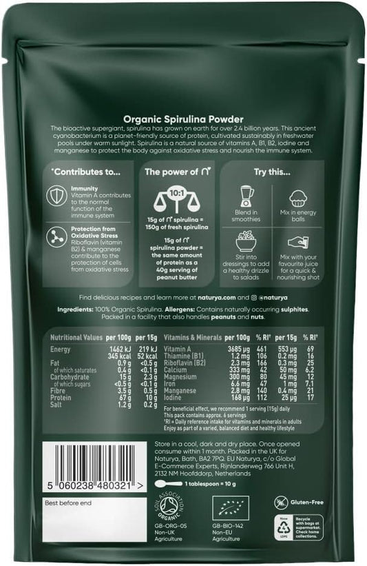 Naturya Organic Spirulina Powder 100G