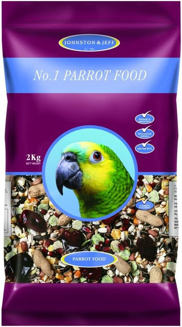 Johnston and Jeff No.1 Parrot Food – 2kg :Pet Supplies