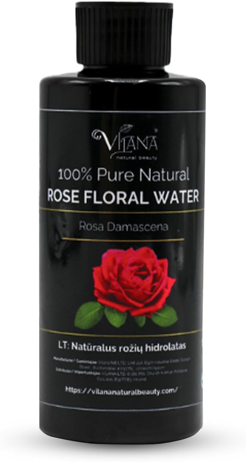 Vilana Natural Beauty | Rose Hydrolate | Nourishing & Soothing (100ml) : Amazon.co.uk: Beauty