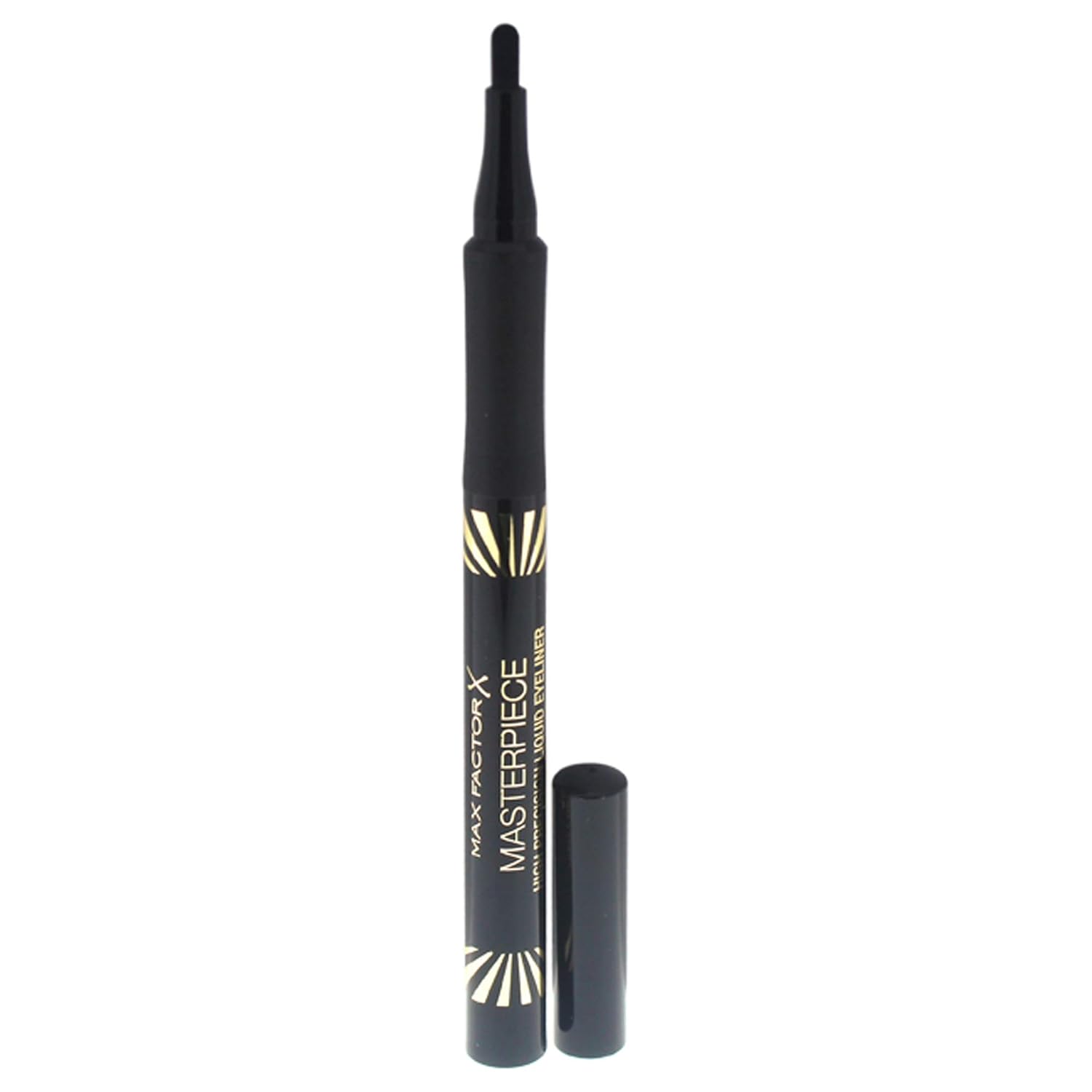Max Factor Masterpiece Liquid Eyeliner Velvet Black Porcelain 030, 0.001 Ounce : Beauty & Personal Care