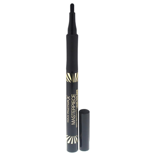 Max Factor Masterpiece Liquid Eyeliner Velvet Black Porcelain 030, 0.001 Ounce : Beauty & Personal Care