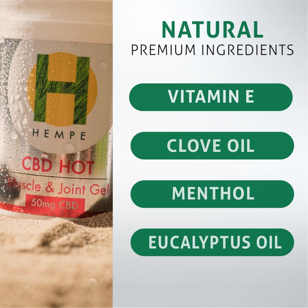 HEMPE Hot and Ice Muscle Gel (Gel) : Amazon.co.uk: Health & Personal Care