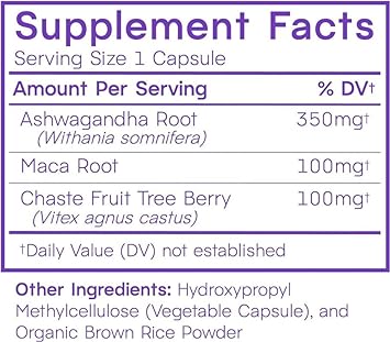 Proov Pro, Natural Fertility Supplement to Support Progesterone Production for Women | Ashwagandha, Maca Root, Vitex Berry (Chasteberry) | 30 Herbal Capsules : Health & Household