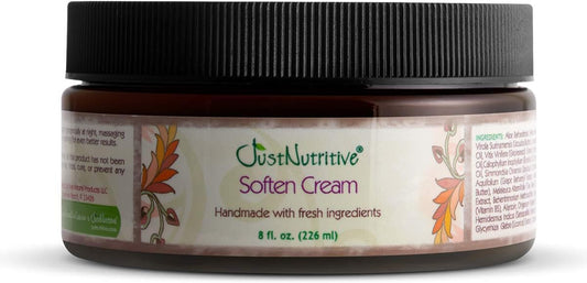 Just Nutritive Psoriasis Soften Cream | Nature’s Wonders, Sea Buckthorn, Licorice, Pumpkin Seed, Foraha, Oregano and Aloe Vera Help Soften and Calm itching : Beauty & Personal Care