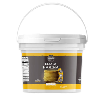 Birch & Meadow 1 Gallon Of Yellow Corn Masa Harina, Tortilla Flour, Ready To Make