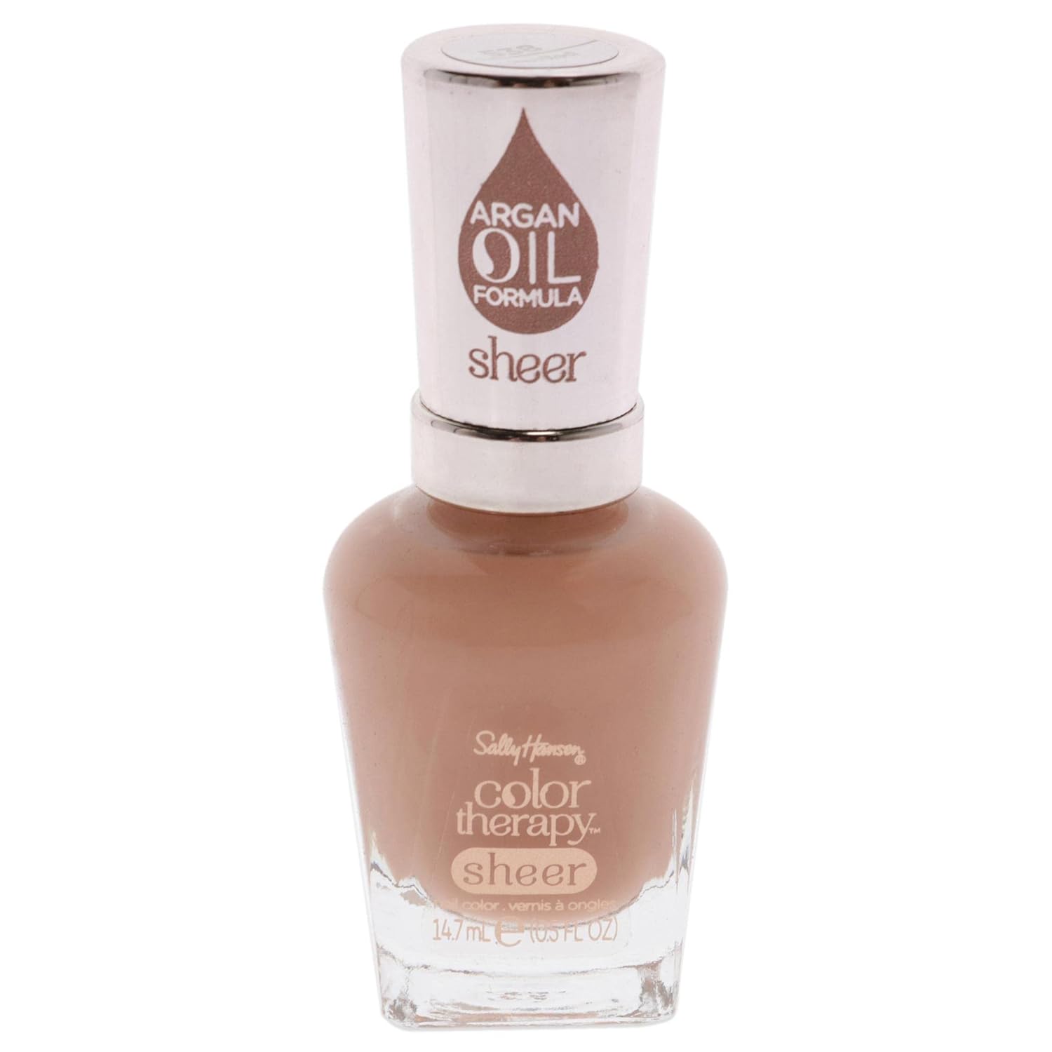 Sally Hansen Color Therapy Lacquer Nail Polish, Unveiled, 0.5 Fl. Oz