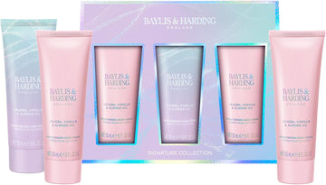 Baylis & Harding Jojoba, Vanilla & Almond Oil Luxury Hand Treats Gift Set (Pack of 1) - Vegan Friendly