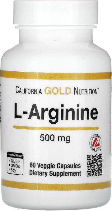 L-Arginine, 60 Veggie Capsules, California Gold Nutrition