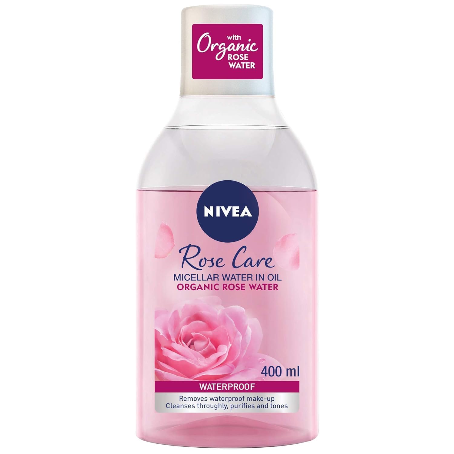 Nivea Rose Care Micellar Biphase Cleanser 400 Ml