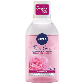 Nivea Rose Care Micellar Biphase Cleanser 400 Ml
