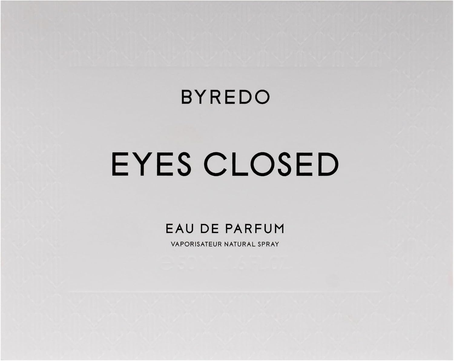 Byredo Eyes Closed Eau De Parfum 50 Ml