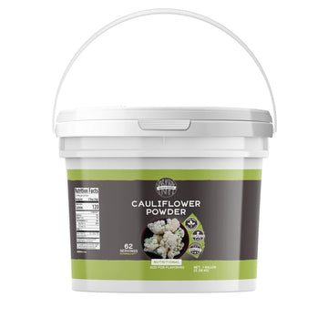 Birch & Meadow 1 Gallon Of Cauliflower Powder, Non Gmo, Flavor Enhancer