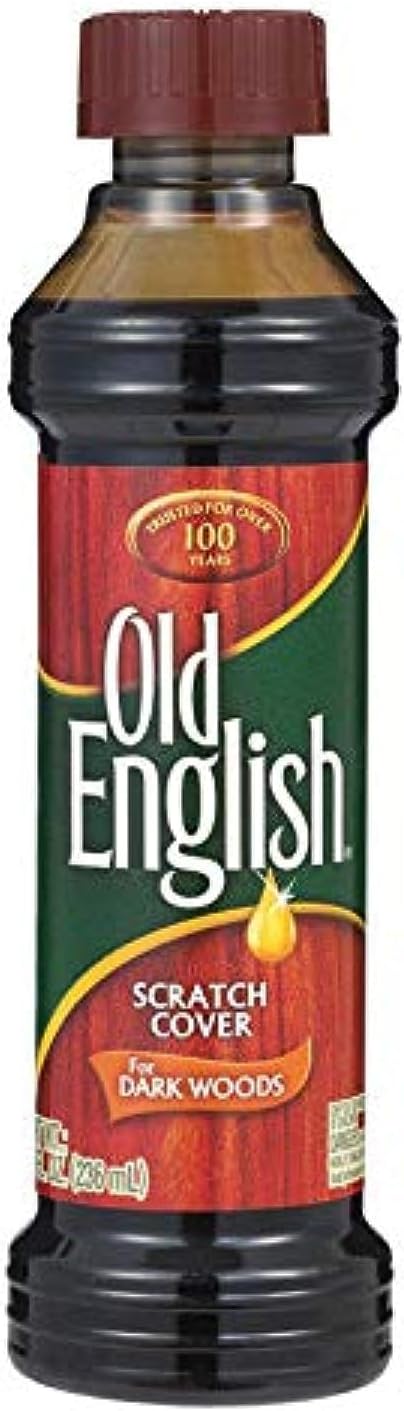 Old English No Scent Scratch Cover Polish Dark Wood 8 oz. Liquid