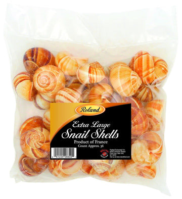 Roland Foods Extra Large Snail Shells, Specialty Imported Food, 36 Count Bag