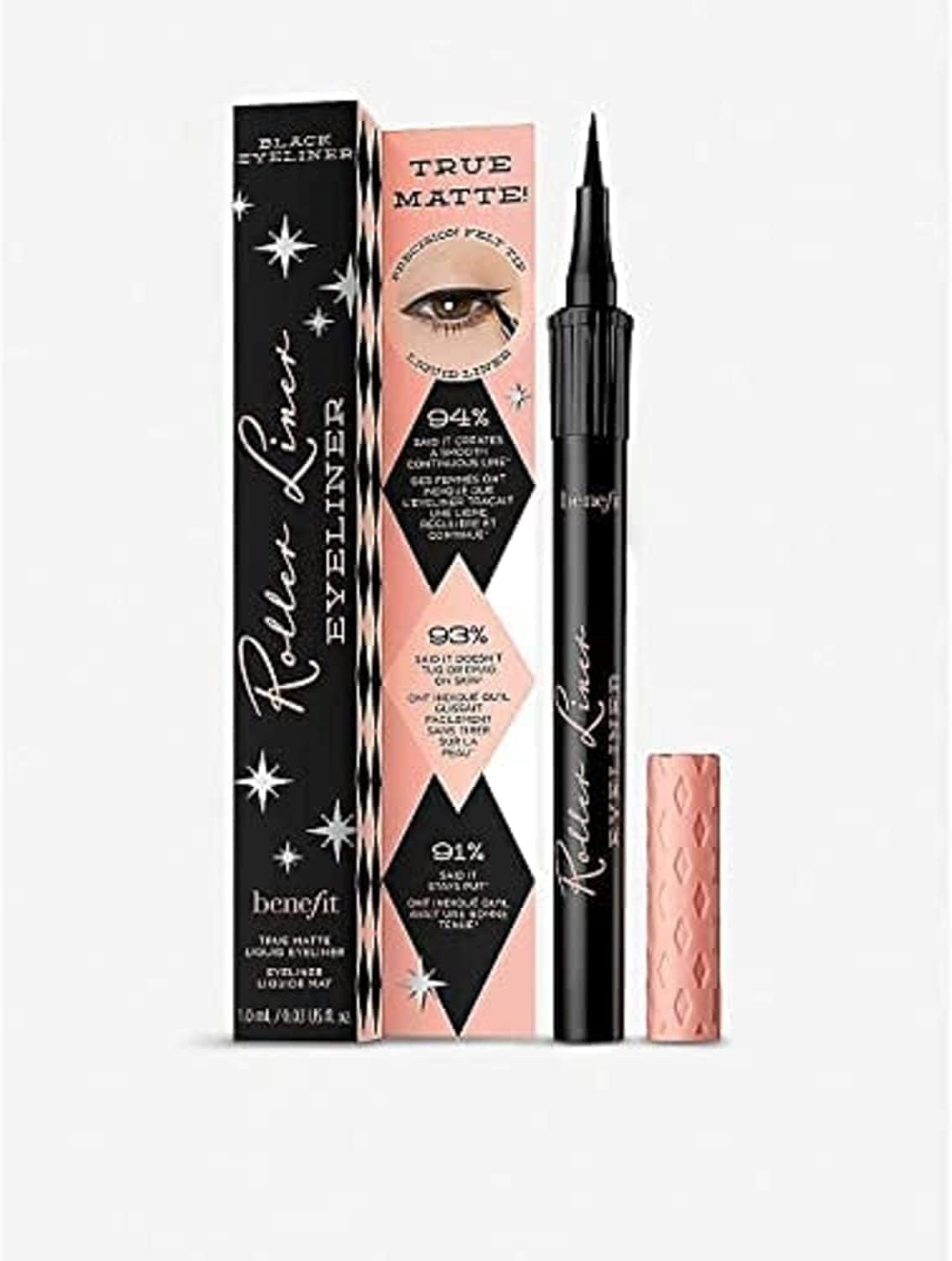 Benefit Roller Liner True Matte Mini, 1 ml (Pack of 1)