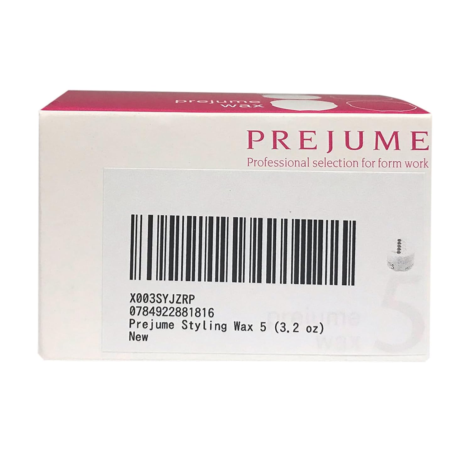 Prejume Styling Wax 5 (3.2 Oz) : Beauty & Personal Care