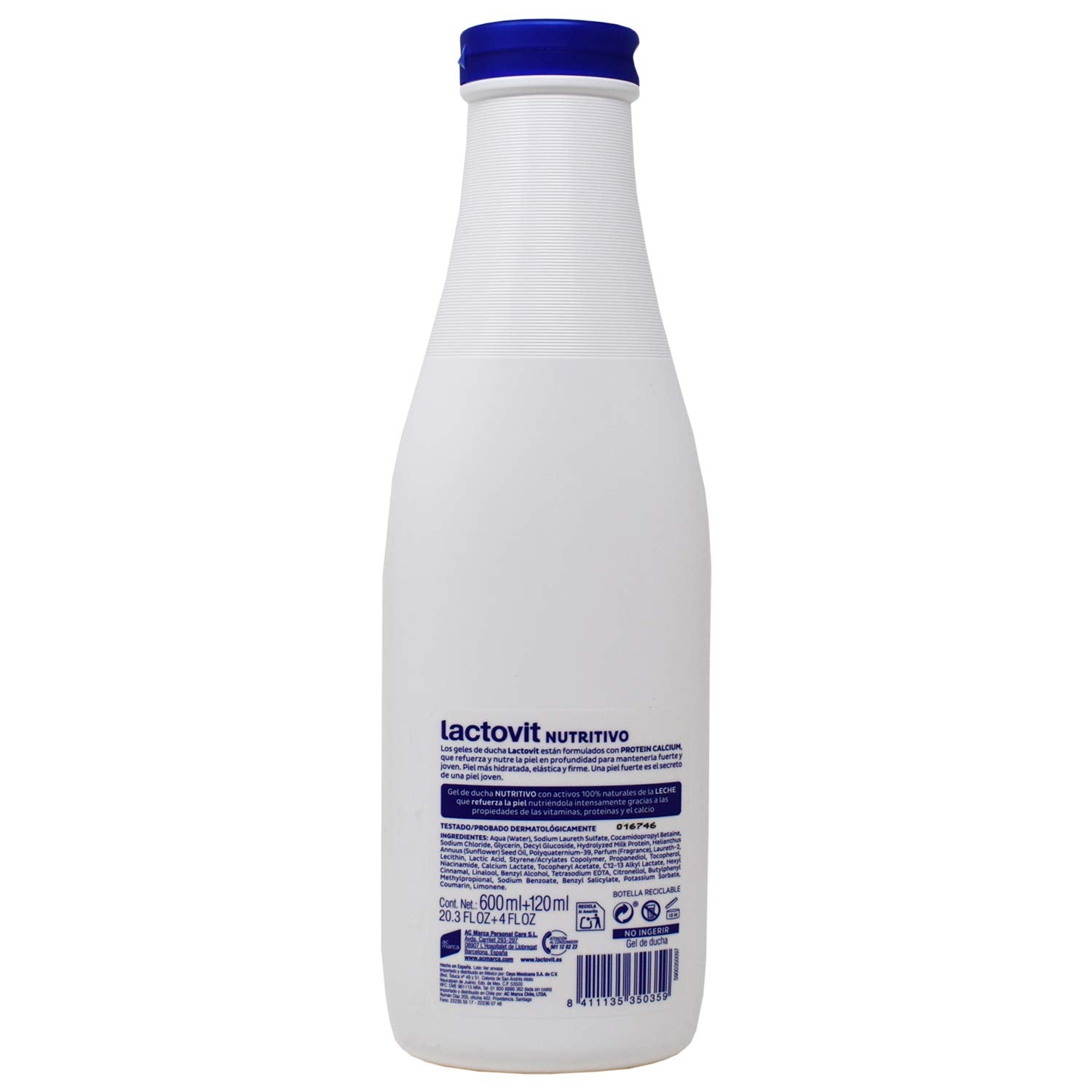 Lactovit Nourishing Shower Gel 600 Ml