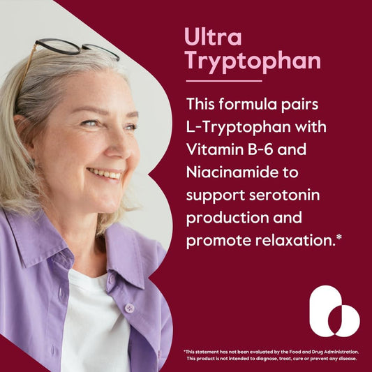 Bestvite L-Tryptophan 500Mg With B3 & B6 (120 Vegetarian Capsules) – No Fillers – No Stearates