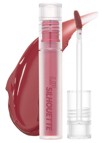 I'M Meme Lip Silhouette Gloss Tint - 03 Dandy Brick | Best Tinted Lip Gloss, Highly Pigmented, Long Lasting, Hydrating & Moisturizing, Light-Weight, Glossy Finish, Buildable, Valentine Day Gift 4G