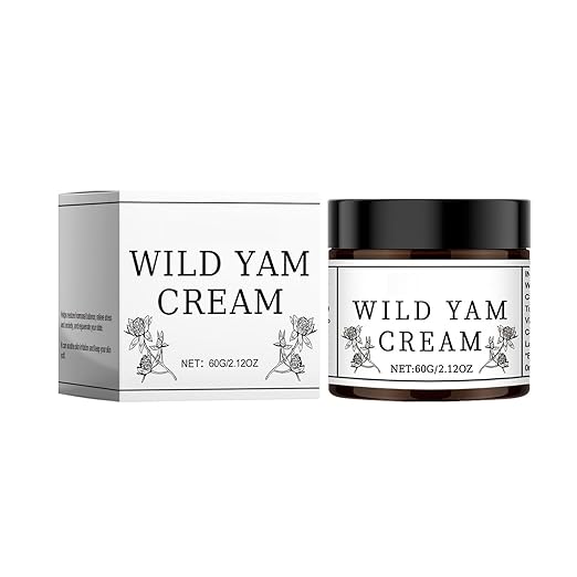 Wild Yam Cream – Organic, All-Natural Hormone Support & Deep Moisturization (60g)