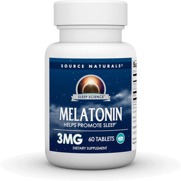 Source Naturals Sleep Science Melatonin* 3 Mg - 60 Tablets