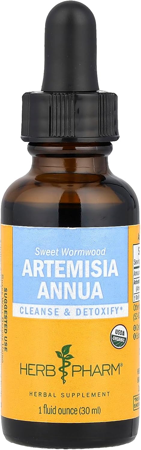 Herb Pharm Certified Organic Artemisia Annua (Sweet Annie) Liquid Extract - 4 Ounce