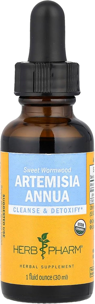 Herb Pharm Certified Organic Artemisia Annua (Sweet Annie) Liquid Extract - 4 Ounce