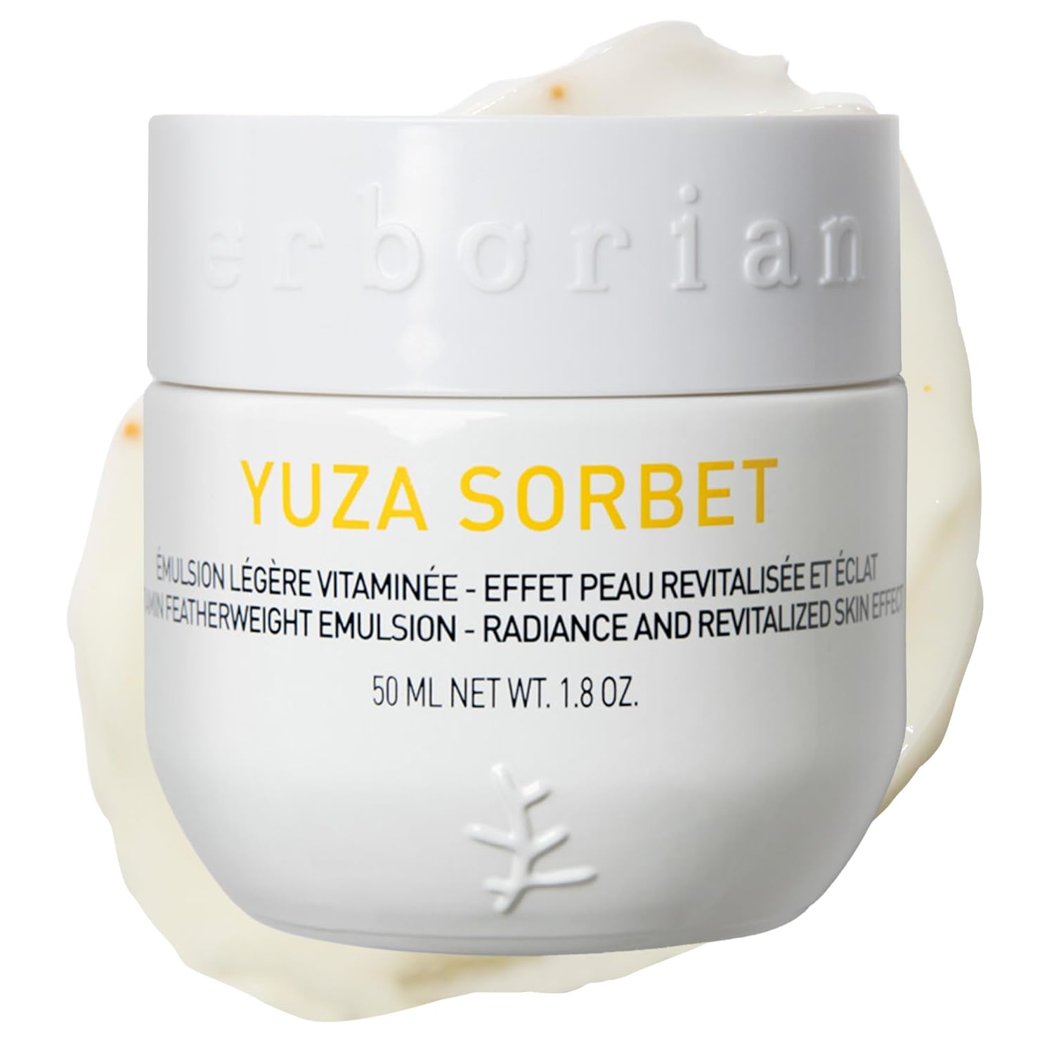 Erborian Vitamin C Face Cream, Yuza Sorbet - Day Cream That Hydrates, Boosts Radiance, & Soothes Dehydrated Skin - Facial Moisturizing With Vitamin C