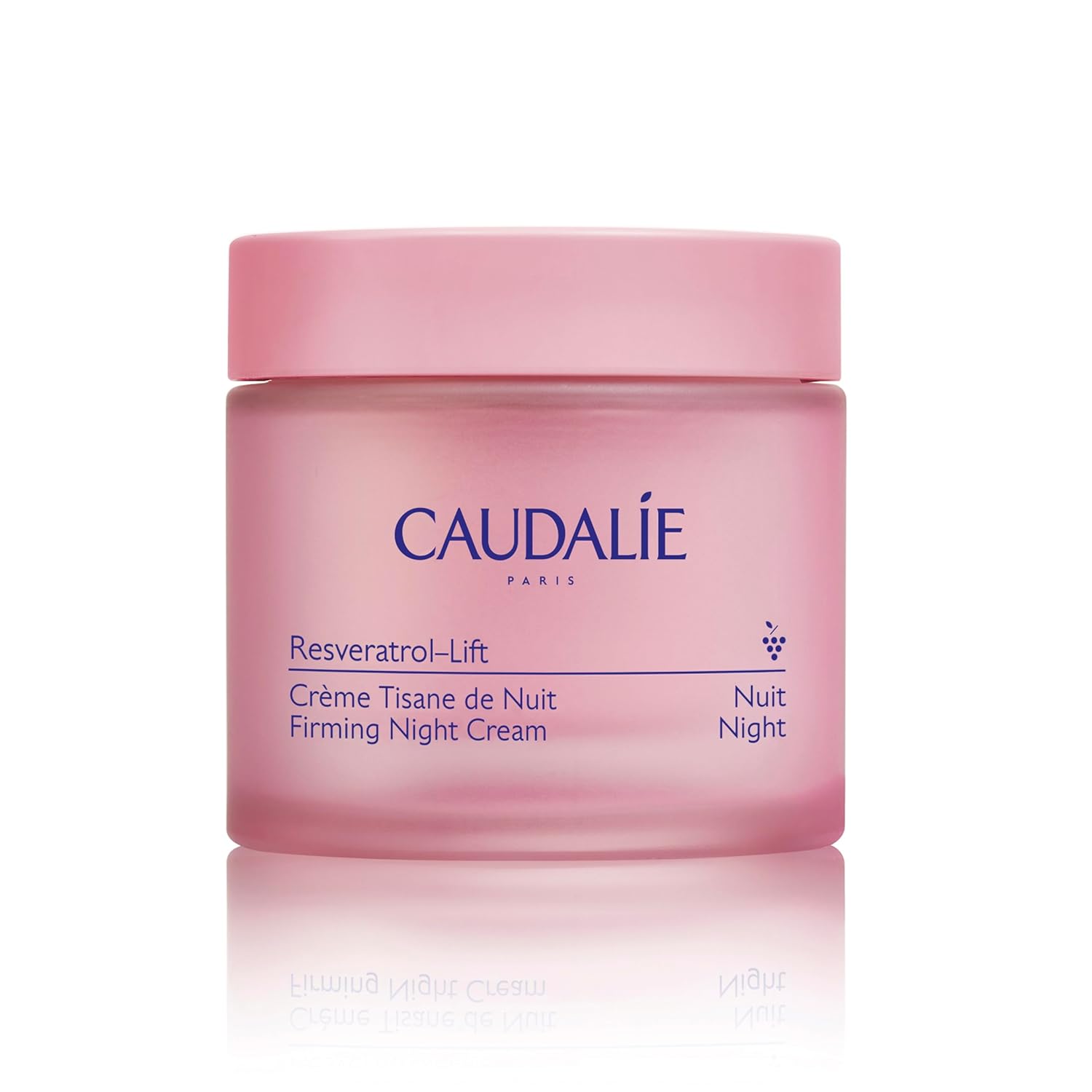 Caudalie Resveratrol-Lift Retinol Alternative Firming Night Cream Moisturizer, Refillable - 50 Ml