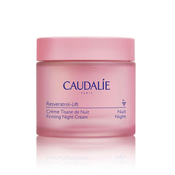 Caudalie Resveratrol-Lift Retinol Alternative Firming Night Cream Moisturizer, Refillable - 50 Ml