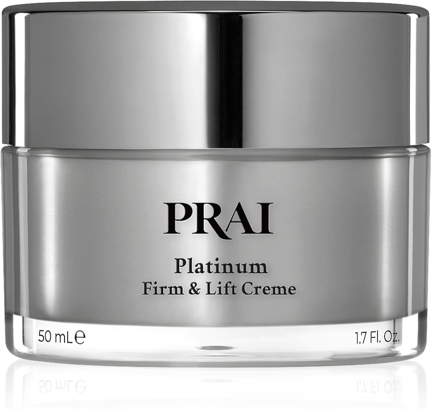 Prai Platinum Firm & Lift Day Creme 50Ml - Hydrating Moisturiser With Nulastic Silk, Platinum & Idealift - Plumps, Firms & Lifts Skin - Reduces Appearance Of Wrinkles - Instant Firming Technology