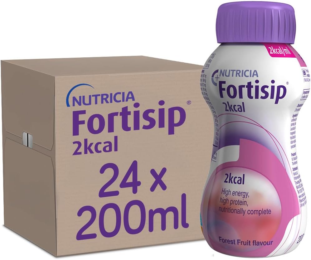 Fortisip 2.0 Kcal Four Fruits Milkshake, 200Ml, Pack Of 24