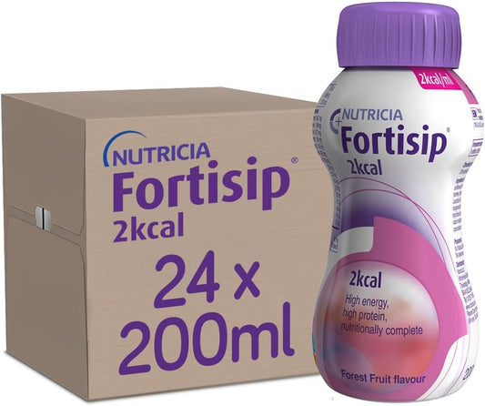 Fortisip 2.0 Kcal Four Fruits Milkshake, 200Ml, Pack Of 24