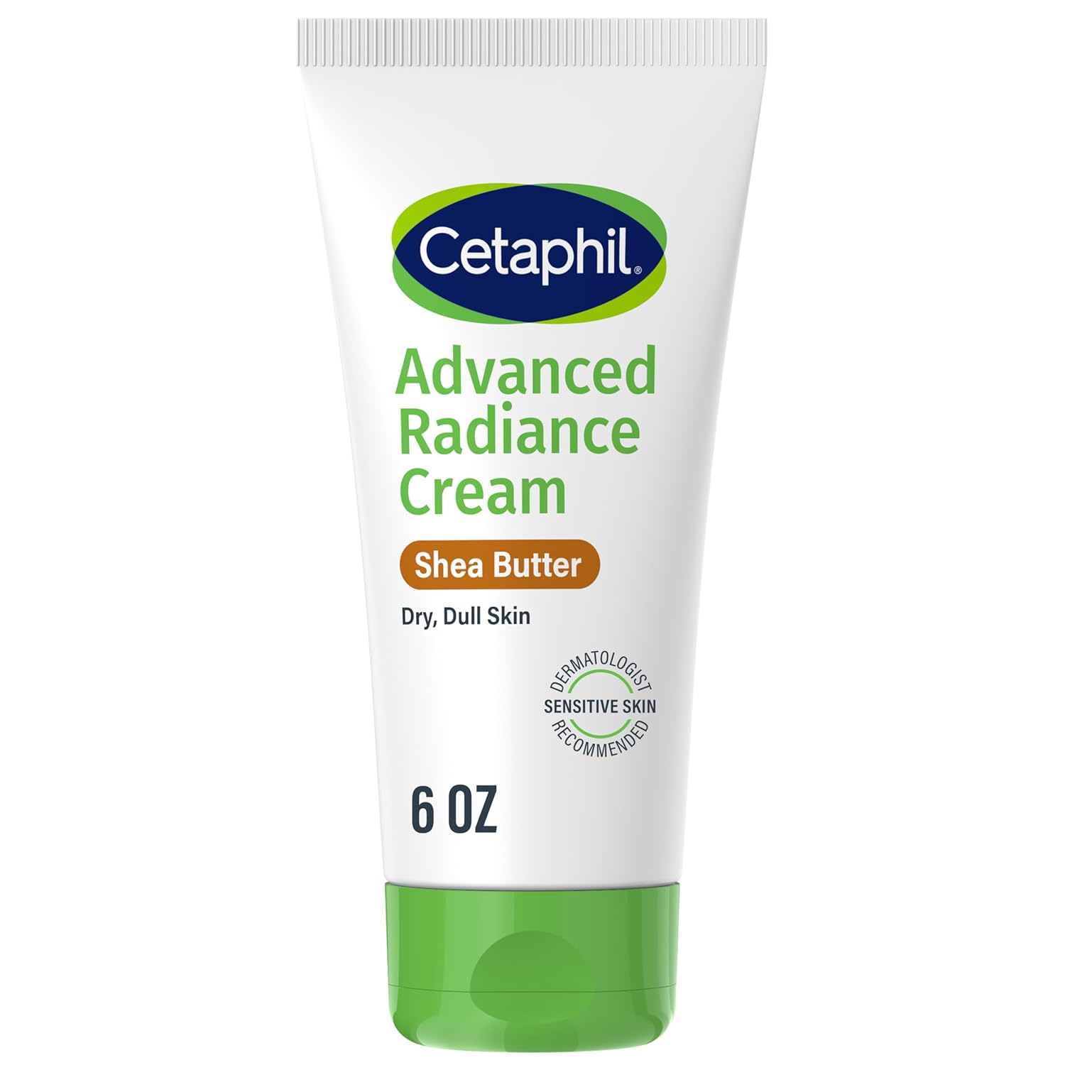 Cetaphil Advanced Relief Cream With Shea Butter, 6 Oz, For Continuously Dry, Sensitive Skin, 48 Hour Hydration, All Skin Tones & Types, Hypoallergenic, Fragrance Free