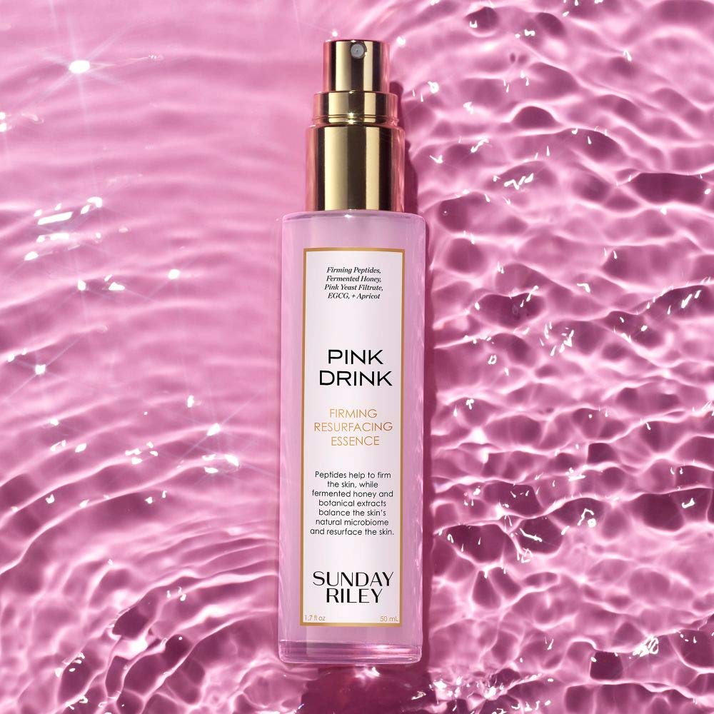 Sunday Riley Pink Drink Skin Firming Resurfacing Essence Face Mist : Sunday Riley: Beauty & Personal Care