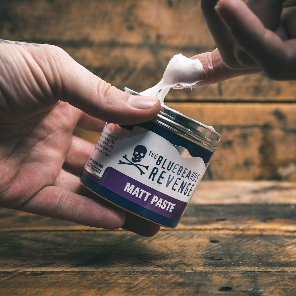 The Bluebeards Revenge, Matt All In One Hair Styling Paste For Men, Reworkable Medium Hold And Matt Finish, 150ml : Amazon.co.uk: Beauty