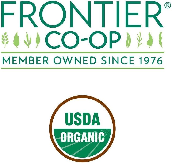 Frontier Co-op Organic German Whole Chamomile Flowers, 1-pound Bulk Bag, Makes Relaxing/Calming Tea, Kosher, Non Irradiated