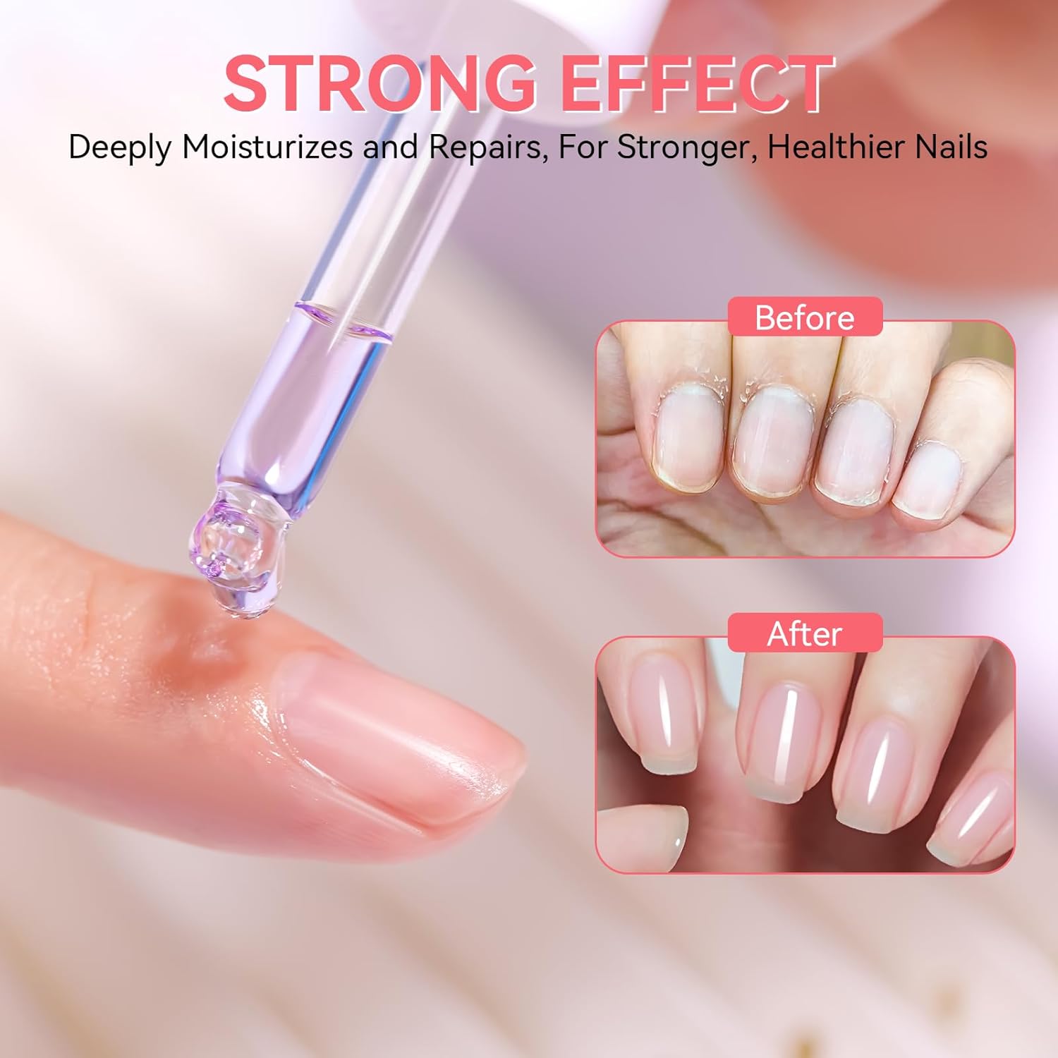 Makartt 3Pcs Cuticle Oil Pen Nail Care Set, 5Ml Nails Revitalizer & Moisturizer With Vitamin E, Cuticles Oils Kit For Manicure & Pedicure Use : Beauty & Personal Care