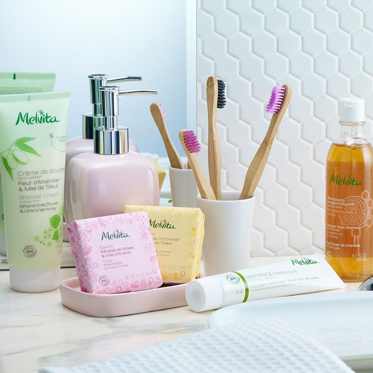 Melvita Frequent Wash Shampoo - Grapefruit&Honey 200Ml : Beauty & Personal Care
