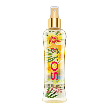 So…? Bali Breeze Body Mist - Perfume For Women With Tropical Aroma - Body Spray For Women With Coconut, Almond And Vanilla Notes - 6.9 Oz