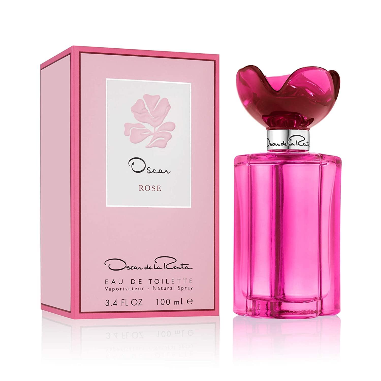 Oscar De La Renta Oscar Collection Rose Eau De Toilette Perfume Spray For Women, 3.4 Fl. Oz