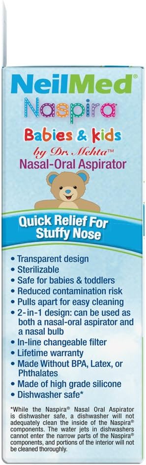 NeilMed Naspira Nasal-Oral Aspirator : Baby