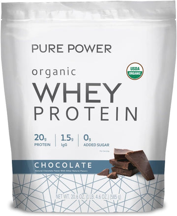 Dr. Mercola, Organic Miracle Whey Chocolate Protein Powder, 13.5 Oz (382.5 G), Non Gmo, Soy Free, Gluten Free, Non Gmo, Soy-Free, Gluten Free, Usda Organic